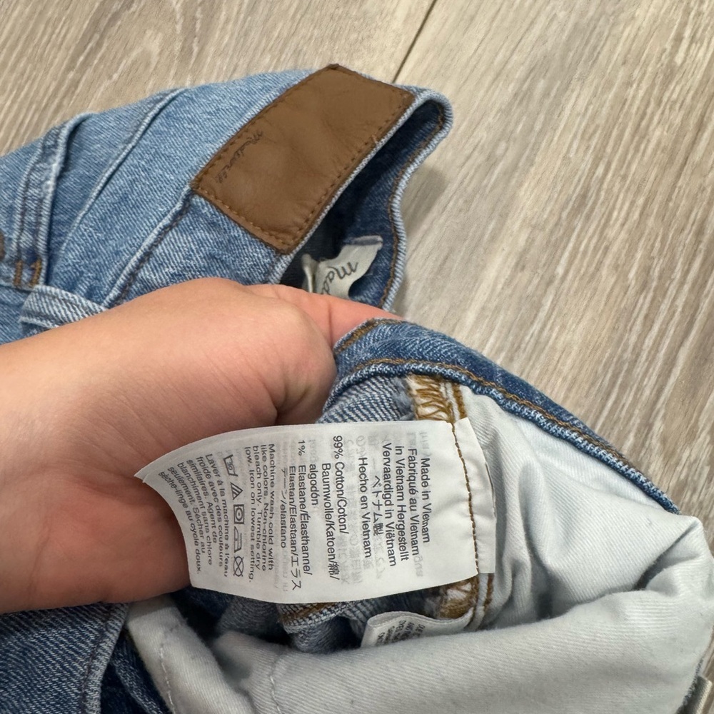 Madewell the perfect vintage jean size 32 P - Picture 6 of 7